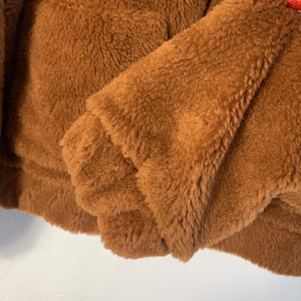 NWT Thread & Supply Northy Brown Teddy Bear Faux Shearling Sherpa Jacket Sz L - Picture 5 of 11